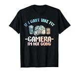 Photography Art For Men Women Camera Lover Photographer T-Shirt