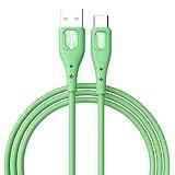 Deal Venture USB Type C Cable – USB-C Charging for Data Transfer and 3 ft Long Fast Anti-Corrosion Charger with Pure Copper Wire Efficient, Green