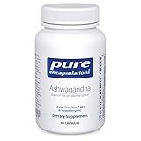 Pure Encapsulations Ashwagandha - 500 mg Ashwagandha Extract - Metabolism & Stress Support - Immune Support - GMO Free & Vegan - 60 Capsules