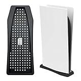 Vertical Stand for PS5 Console - Digital Edition - Playstation 5 Holder Stand Bracket Mount Base with Built-in Cooling Vents and Non-Slip Feet, Not for PS5 Slim/Pro (Black)