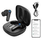 Translation Earbuds Real Time, 3-in-1 Translation Earbuds 144 Languages & Accents with APP for iOS Android, Language Translator Earbuds Simultaneous Translation Bluetooth, ANC Noise Cancelling, Black