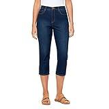 Gloria Vanderbilt Women's Amanda Capri Jean, Madison-Rivets, 10