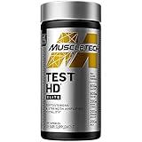 Testosterone Booster for Men | MuscleTech Test HD Elite Test Booster | Muscle Builder + Nitric Oxide Booster | Boron Supplement & Tribulus Terrestris for Men | Increased Blood Flow | 120 Count