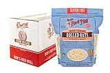 Bob's Red Mill Gluten Free Quick Cooking Rolled Oats, 28oz (Pack of 4) - Non GMO, Whole Grain, Vegan, Kosher