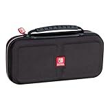 Game Traveler RDS – Officially Licensed Nintendo Switch Deluxe OLED, Nintendo Switch, & Switch Lite Case - Black Ballistic Nylon, Viewing Stand & Bonus Game Cases, #1 Selling Case in USA
