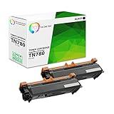 TCT TN780 Toner Cartridge 2 Pack - Compatible Replacement for Brother TN-780 Black Super High Yield Works with Brother HL-6180DW 6180DWT MFC-8950DW 8950DWT DCP-8250 Printers (12,000 Pages)
