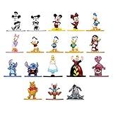 Jada Toys Disney 1.65" 18-Pack Series 1 Die-cast Collectible Figures, Toys for Kids and Adults (33201)