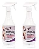 Capture Pre-Mist Soil Release for Carpet Dry Cleaner - Carpet Cleaning Pre Spray - Loosen Juice, Coffee & Wine Spill and Tough Rug Stains Eliminator - Multi-Purpose Cleaning Essentials - 24oz (2 Pack)