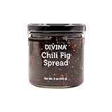 DIVINA Chili Fig Spread Jam, 9 Ounce