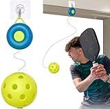 Pickleball Trainer, Continuous Rebound for Pickleball Training and Practice - Enhance Reaction Time & Hand-Eye Coordination | Gift for All Ages and Skill Levels (Paddle Not Included)