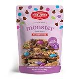 Miss Jones Baking Gluten-Free Monster Cookie Mix - Certified Gluten Free & Made with 100% Oats, Easy To Bake Desserts & Treats, Artificial Colors, 10.57 Ounce (Pack of 1)