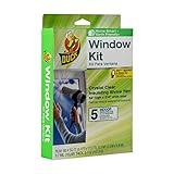 Duck Brand Indoor 5-Window Shrink Film Insulator Kit, 62-Inch x 210-Inch, 286217