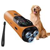 GUODUN ARMOR Dog Bark Deterrent Device 2024 New Anti Barking Device, Rechargeable Ultrasonic Dog Barking Control Devices, Bark Buster (Orange)