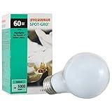 SYLVANIA Incandescent Spot-Gro 60W Grow Light Bulb, A19, Dimmable, 705 Lumens, Frosted, 2850K, Soft White - 1 Pack (12280)