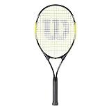 Wilson Energy XL Adult Recreational Tennis Racket - Grip Size 3 - 4 3/8", Yellow/Black