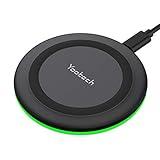 Yootech Wireless Charger,10W Max Fast Wireless Charging Pad Compatible with iPhone 16/16 Plus/16 Pro Max/15/14/13/SE 2022/12/11/X/8,Samsung Galaxy S22/S21/S20,for AirPods Pro 2(No AC Adapter)