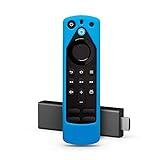 Fire TV Stick (3rd Gen) with Alexa Voice Remote (includes TV controls) + Star Wars The Mandalorian remote cover (Bounty Blue)