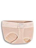 Capezio womens Footundeez Lyrical/Modern Shoe footwear, Nude, M US Women s 8-9 M