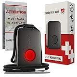 Medical Alert Systems for Seniors - Complete Go Anywhere 24/7 Monitoring, Optional Fall Detection, GPS Location, Call to Activate Mobile Panic Button, 4G Nationwide Service