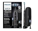 Philips Sonicare ExpertClean 7500 Black, Rechargeable Electric Power Toothbrush, HX9690/05