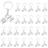 iMagitek 25 Pack Camera Keychains Photographer Keychain for Camera Lovers Remember the Moments Inspirational Gift for Photographers Photo Lovers Photo Club Gift