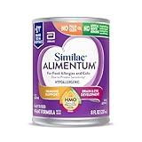 Similac Alimentum with 2'-FL HMO Hypoallergenic Infant Formula, for Food Allergies and Colic Due to Protein Sensitivity, Ready-to-Feed Baby Formula, 8-fl-oz Bottle, Pack of 24