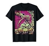 Blonde Pin Up Girl Science Fiction Vintage Horror Comic Book T-Shirt