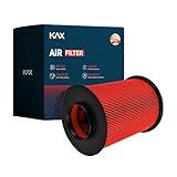 KAX Premium Engine Air Filter, GAF065 (CA11114) Replacement for Ford Escape 2013-2019, Focus 2012-2018, Transit Connect 2014-2016, MKC 2015-2019, Compatible with FA-1908 Air Filter