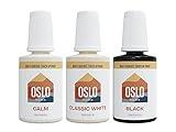 Oslo Home 3 Pack - Neutral Whites + Touch Up Paint Kit – Most Popular Home and Rental Colors w/Brush in Bottle - Made in USA