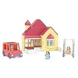 Tile Town Bluey Heeler Home & 4WD Vehicle Magnetic Tiles Construction Building Playset + Family Figures, Kids 3-5+, New Action Tiles, Realistic Builds, STEM Creative Toy | Amazon Exclusive