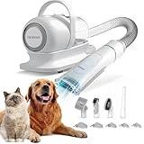 neabot Neakasa P1 Pro Pet Grooming Kit & Vacuum Suction 99% Pet Hair, Professional Clippers with 5 Proven Grooming Tools for Dogs Cats and Other Animals