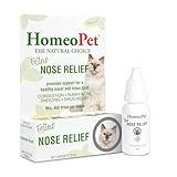 HomeoPet Feline Nose Relief, Natural Nasal and Sinus Medicine for Cats, Pet Medicine, 15 Milliliters