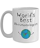 World's Best Rheumatologist Mug - Funny Coffee Cup Gifts for Rheumatic Disease Doctor Rheumatology - Men Women Badass Future Superpower Ever Trust Me I am Awesome - 15oz