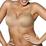 PLAYTEX Womens Secrets Underwire Full-coverage Balconette T-shirt For Full Figures, Us4823 Bra, Nude, 38DD US