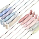 Aesthetic Cute Pastel Highlighters Set, 12 pcs, Soft Chisel Tip, Candy Colors, Quick Dry, No Bleed Bible Assorted Colors