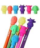 Mr. Pen- Animal Pencil Top Erasers, 60 Pack, Erasers, Pencil Eraser Tops, Pencil Toppers, Erasers for Pencils, Fun Erasers, Pencil Erasers Toppers, Cute Erasers for Kids, Easter Egg Fillers