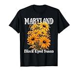 Maryland Black Eyed Susan Flower Gardening T-Shirt