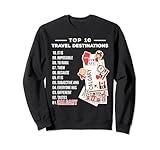Calgary Vacation Top 10 Best Destination Canada Calgary Sweatshirt