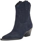 Dolce Vita Women's Runa Western Boot, Royal Blue Suede, 6