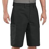 Red Kap mens Shop shorts, Black, 34W x 13L US