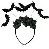 Needzo Halloween Black Bat Headband Costume Accessory