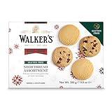 Walker’s Gluten Free Shortbread Cookies – 9.9 oz Shortbread Cookie Box - Includes Assortment of Gluten Free Shortbread Rounds and Gluten Free Chocolate Chip Cookies