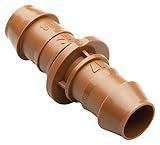 Rain Bird BC50/4PS2 Drip Irrigation Universal Barbed Coupling Fitting, Fits 5/8", 1/2", .700" Drip Tubing, 4-Pack