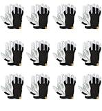 WELLS LAMONT INDUSTRIAL Y1919 Premium Goatskin Leather Work Gloves – High-Dexterity Drivers Glove, Slip-On Cuff, Reinforced Palm Patch – Durable Safety Gloves for Construction (Pair), XLarge, 12 PK