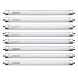 Konideke 8 Pack F8T5/CW Fluorescent Bulbs, T5 12 inch 8 Watts Under Cabinet Light Bulb Cool White, G5 Mini Bi 420 Lumen