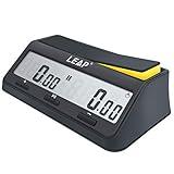 LEAP Chess Clock Digital Timer Advanced for Game and Chess Timer with Bonus & Delay Count down up Alarm