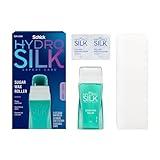 Schick Hydro Silk Sugar Wax Roller for Body + Pubic Hair Removal | Roll On Wax Kit for Body and Bikini Line Hair Removal