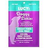 Lucy Pet® Doggy Lickies™ Chicken, Sweet Potato & Pumpkin Recipe Creamy Purée Dog Treat 4oz
