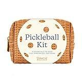 Pinch Provisions Pickleball Kit, 9 Must-Have Emergency Essentials for Pickleball, Mid-Sized, Portable Pouch, Perfect Father's Day, Mother's Day, Birthday or Retirement Gift (Basketweave)