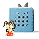 Toniebox Audio Player Starter Set with Playtime Puppy - Listen, Learn, and Play with One Huggable Little Box - Light Blue